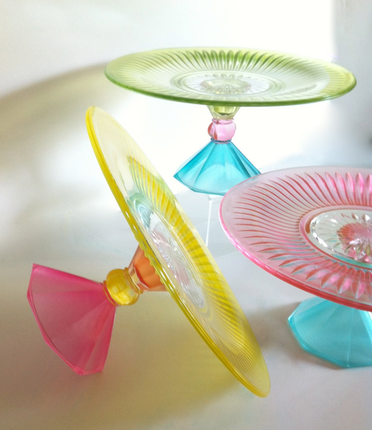 10" Cake Stands You Pick Your Colors