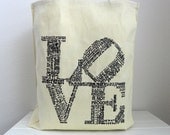 Bridesmaids Gift Totes Set of 6 Love Never Fails Canvas Tote Bridesmaids Gift Set