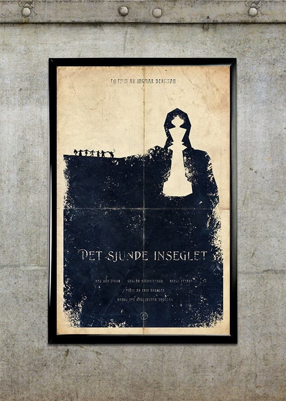 The Seventh Seal 11x17 Movie Poster