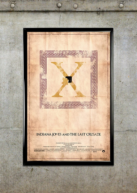 Indiana Jones and the Last Crusade 11x17 Movie Poster