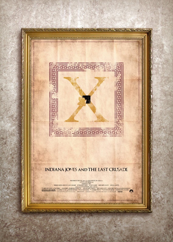 Indiana Jones and the Last Crusade 27x40 (Theatrical Size) Movie Poster