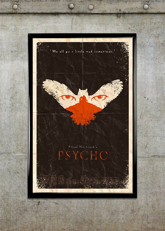 Psycho 11x17 Movie Poster