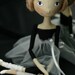 Cloth doll ballet dancer Little Ballerina for decor - made to order
