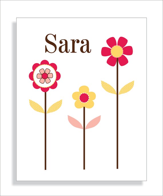 Giraffe Children's Wall Art, Children's Art Print, Nursery Decor, Pottery Barn Inspired- Set of three 8x10