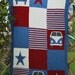 Knitting Pattern - Knit a Splitty Campervan (Kombi) Blanket (Based on the VW Bus. This one is kids size but can easily be made bigger)