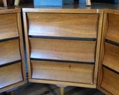 Mid Century Modern Corner Dresser by Johnson-Carper