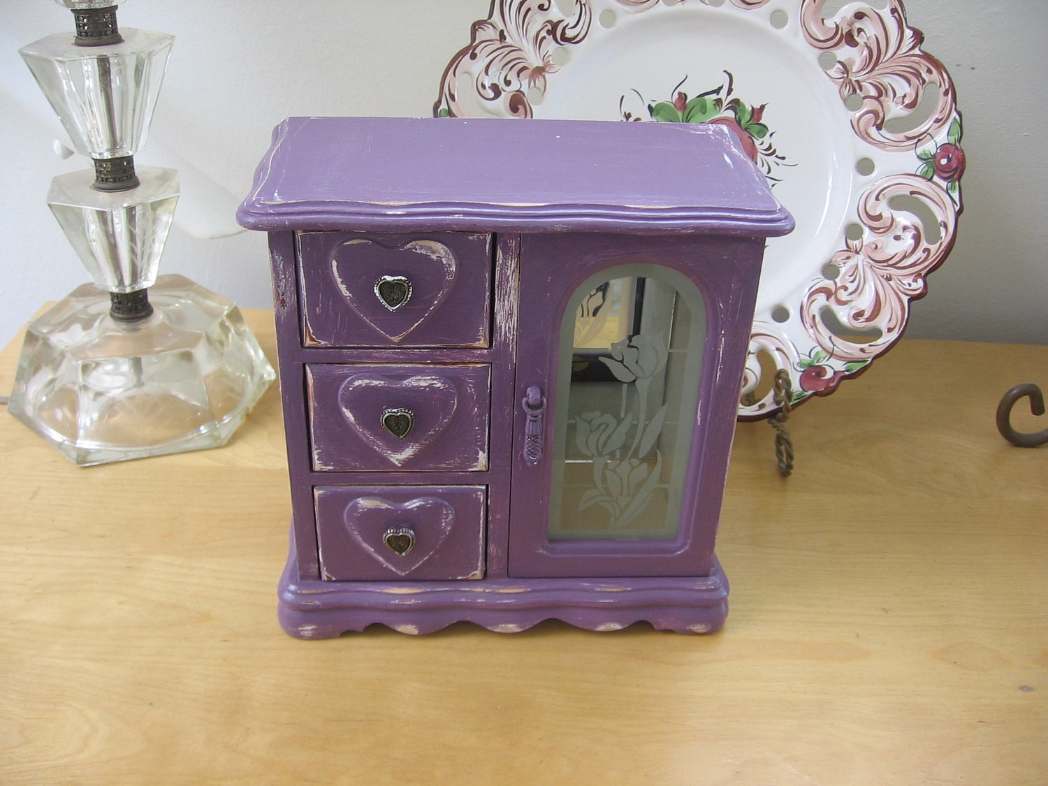 Purple Dresser