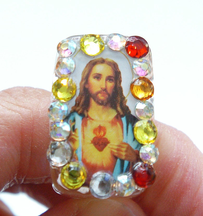 Swarovski Clear Resin Shrine Ring
