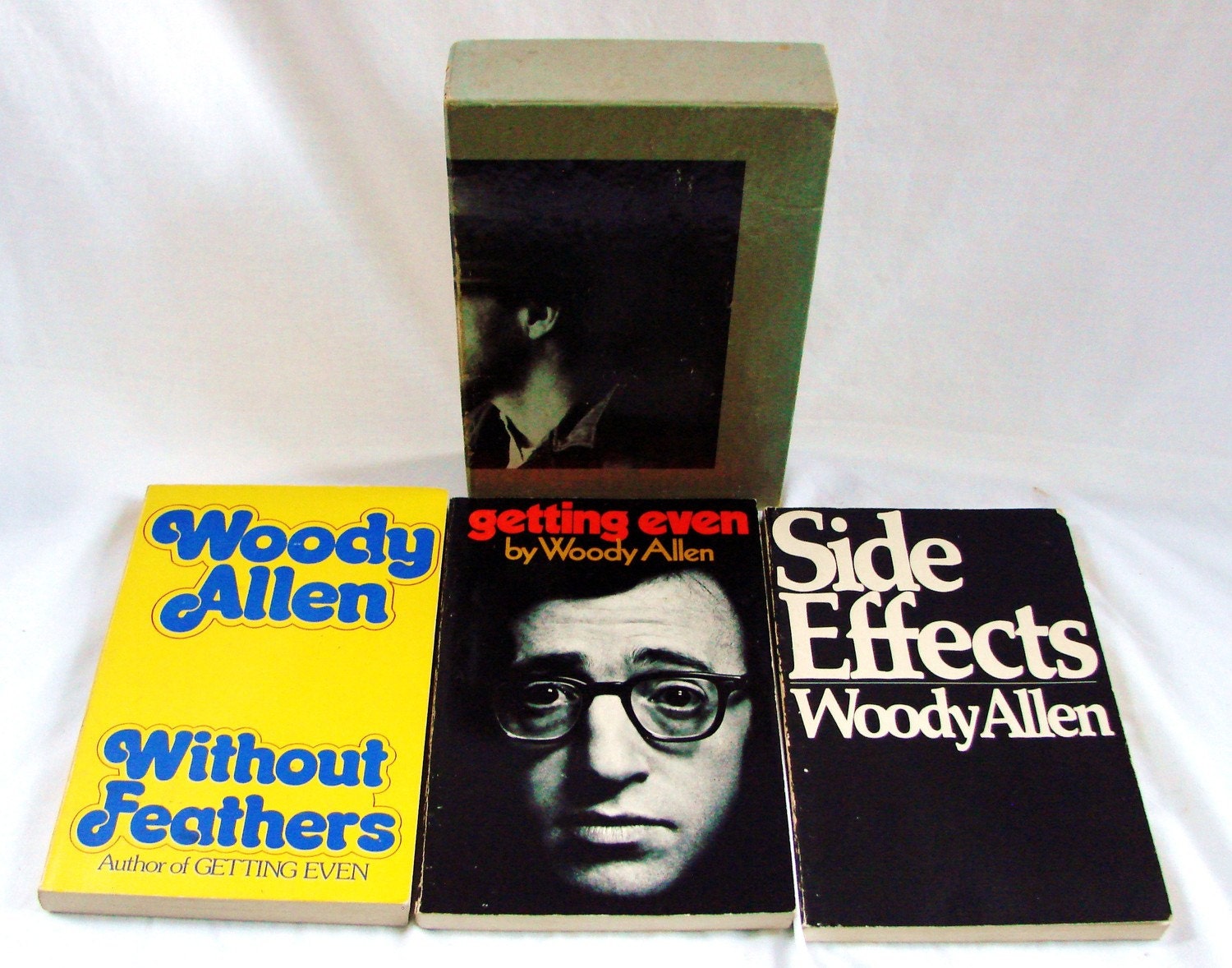 GETTING EVEN / WITHOUT FEATHERS / SIDE EFFECTS / WOODY ALLEN /3 PAPERBACKS IN SLIPCASE Woody Allen