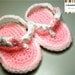 Crochet Baby Girl Sandals-Crochet Baby Girl Flip Flops-Baby Girl Shoes-Photography Prop