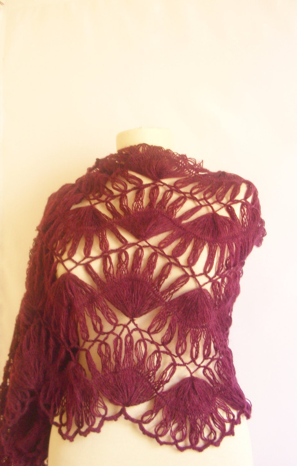 RESERVED for (darkhairedbeut) SHAWL, Shawl ,,stole ,,gift,collar,cowl,purple