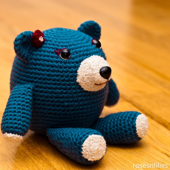Amigurumi Teddy Bear Crochet Pattern PDF - Perfect Childs Toy or Gift