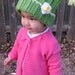CROCHET PATTERN - Winter Whimsy - A square hat with tassels & flower in 8 sizes (Infant - Adult L) - Instant PDF Download
