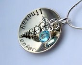 Custom Hand Stamped Nursing Pendant