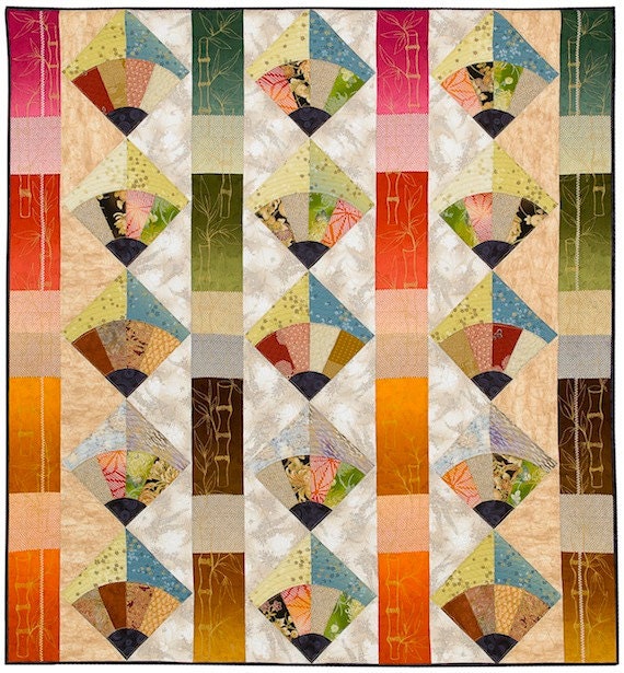 Sensu (Fans) Quilt Pattern