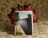 Ham Bankside, River Thames, Teddington Lock (Free UK P&P) GREETING CARD
