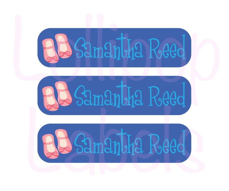 40 Dishwasher safe and Waterproof Kid's Labels - Great for daycare, school, baby bottles, sippy cups and more