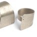 Adjustable Ring Minimalist Contemporary Scratch Mate Finish Sterling Silver 925