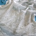 Chemise Petticoat Victorian Camisole Tank Top / White Cream Green Lace Silk / Medium - Ruth Souvenir Top