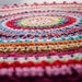 Instant Download - PDF CROCHET PATTERN - Colorful Rug - Permission to Sell Finished Items