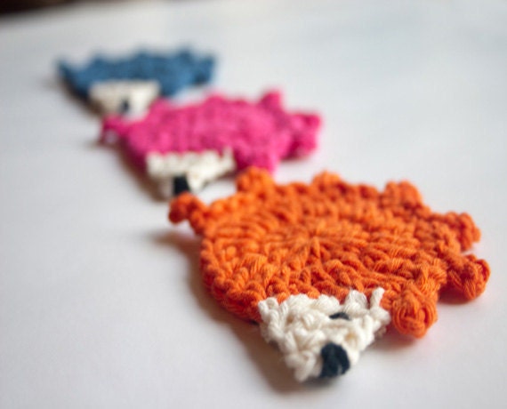 Instant Download - PDF Crochet Pattern - Hedgehog Applique - Text instructions and SYMBOL CHART instructions