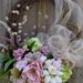 Summer Wreath, Floral Wreath, Spring Garden Wreath, Mother's Day, Elegant, Wedding