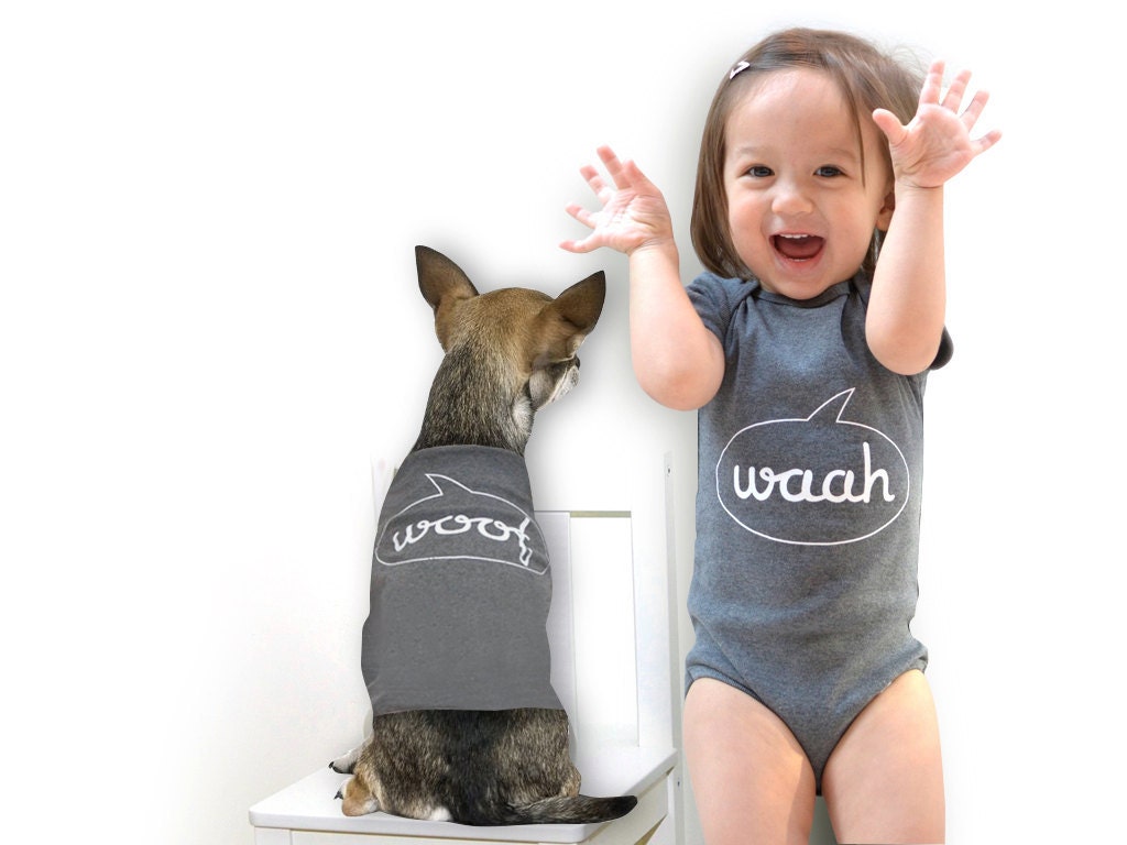 Waah Woof - Baby Onesie and Dog T