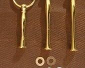 Cake stand 3 tier Handle Fitting Style 2 GOLD Finish Hardware Buy 3 get one FREE