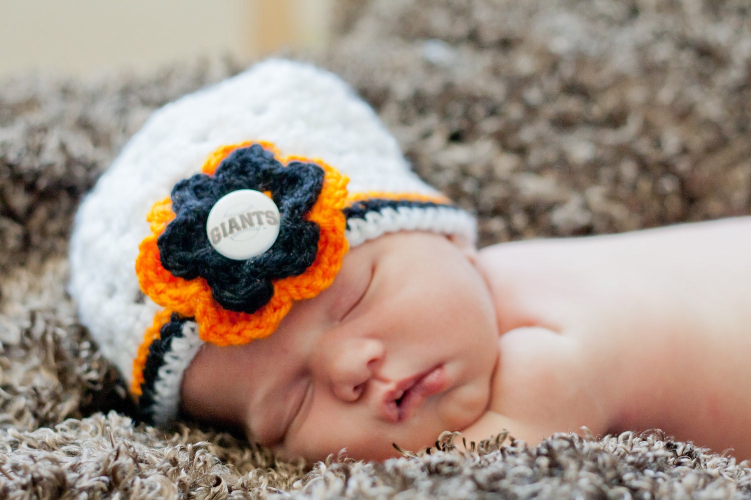 Giants Fans Open Stitch Beanie (Item 12)