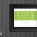 Nursery Print (green, pink, blue, or orange)  Proverbs 16:3 - 8 x 10 Print