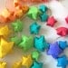 9 feet BABY NURSERY RAINBOW garland - baby decoration - rainbow stars - rainbow shower - origami garland by Allweneedisorigami on Etsy