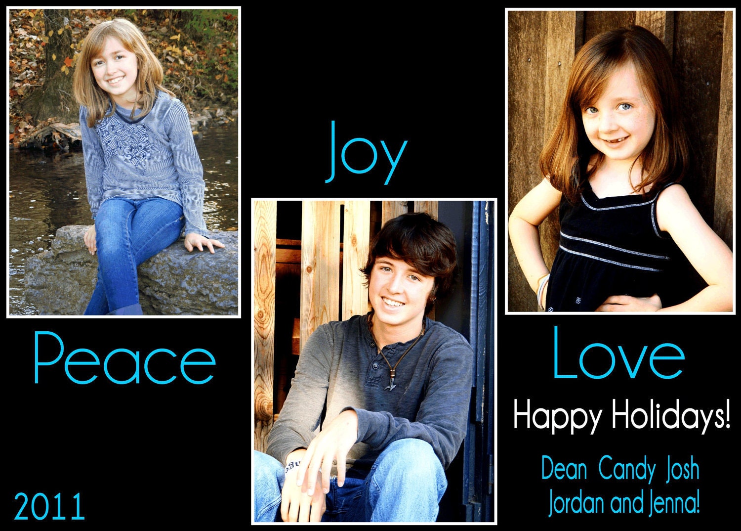 5x7 Custom Christmas/Photo Card Il_570xn