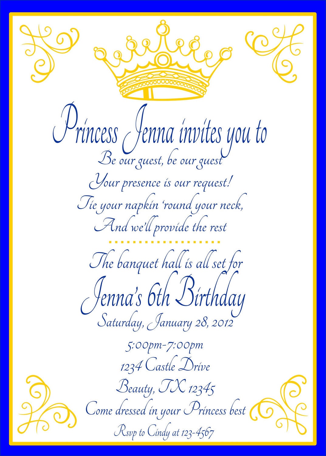 Beauty and The Beast Inspired DIY Printable Party Package ON SALE Il_570xn