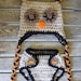 Sleepy "Cotton Candy" Owl Diaper Cover & Hat Set (Newborn - 3 months)