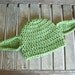 Chunky Yoda Hat "Star Wars Inspired" / Beanie - Star Wars fan / Geek (Toddler - Preteen sizes, 1-10 yrs old))