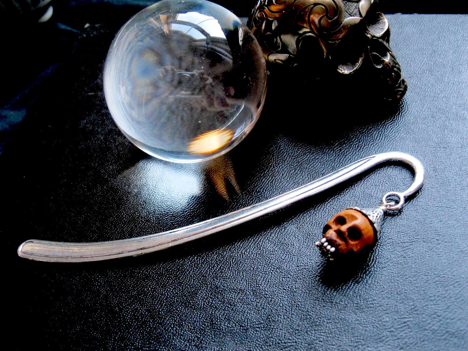 Zombie Gnome Bookmark. Woodland Undead for the Creepy Bibliophile