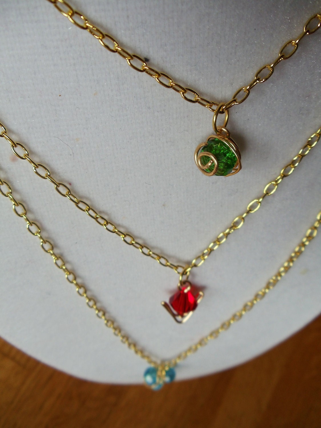 The Legend of Zelda Crystal Spiritual Stone Necklace