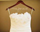 Reserved Listing - Wedding Hanger with special rush and Xpresspost shipping - Only purchase this listing if your name is "JackieW87"