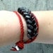 LUXLA Black & Red Hex Bracelet