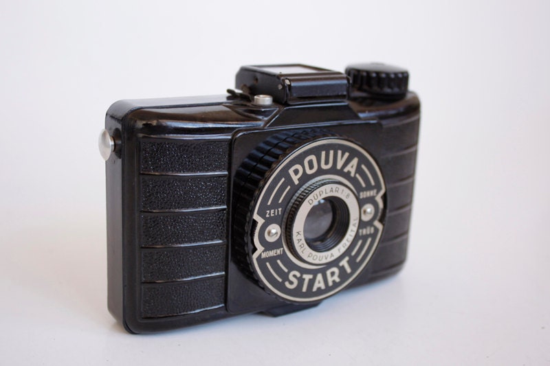 Vintage film camera POUVA