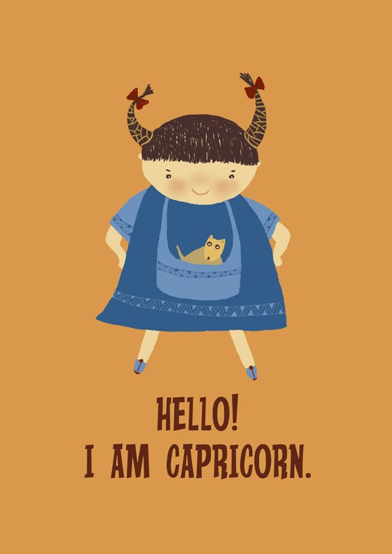 Capricorn. Zodiac signs
