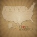 8x10 I love America