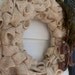 Burlap Bubble Wreath with Feathers and Custom Monogram Letter- A MUST SEE