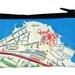 HAIFA MAP WALLET - a souvenir from Haifa Israel with the Bahai gardens and Bat galim area
