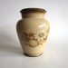 Denby Memories Vase Lovely Muted Brown Flowers Fruit Vintage 80's Home Decor