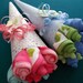 NEW PRICE Washcloth Rosebud Bouquet / Baby Shower Gift/ Hospital Gift/ Bridal Shower Gift  Available in Boy, Girl, Neutral , Bridal