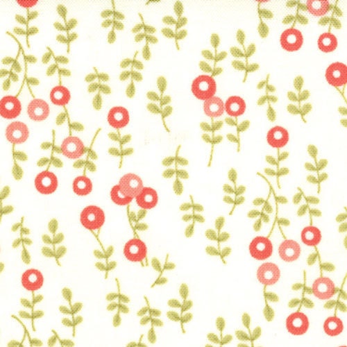 Lovely Circle Flower by Sandy Gervais in Babies Breath 17574 11 - quilting fabric - cotton fabric