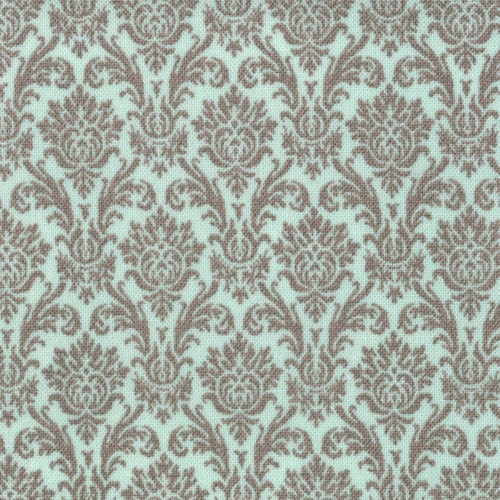 Grey Damask Fabric