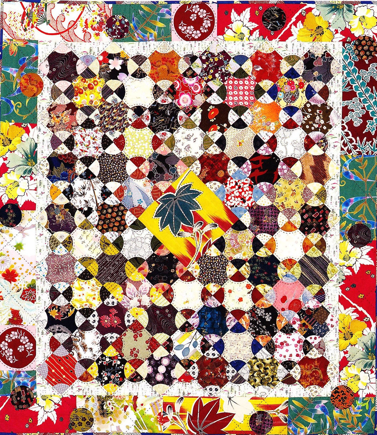 Orientique quilt pattern