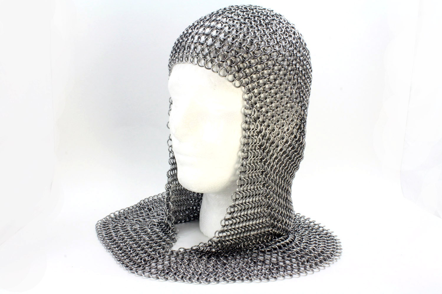 Knight Armor Chainmaille Coif